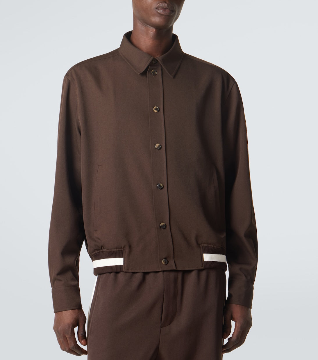 Loewe - Wool gabardine blouson jacket