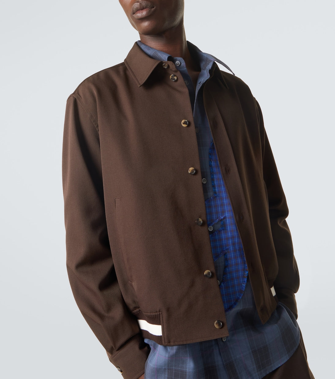 Loewe - Wool gabardine blouson jacket
