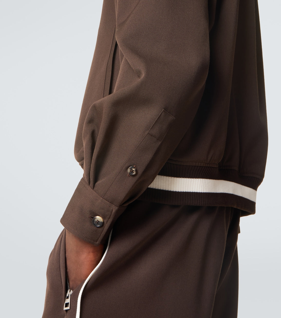 Loewe - Wool gabardine blouson jacket