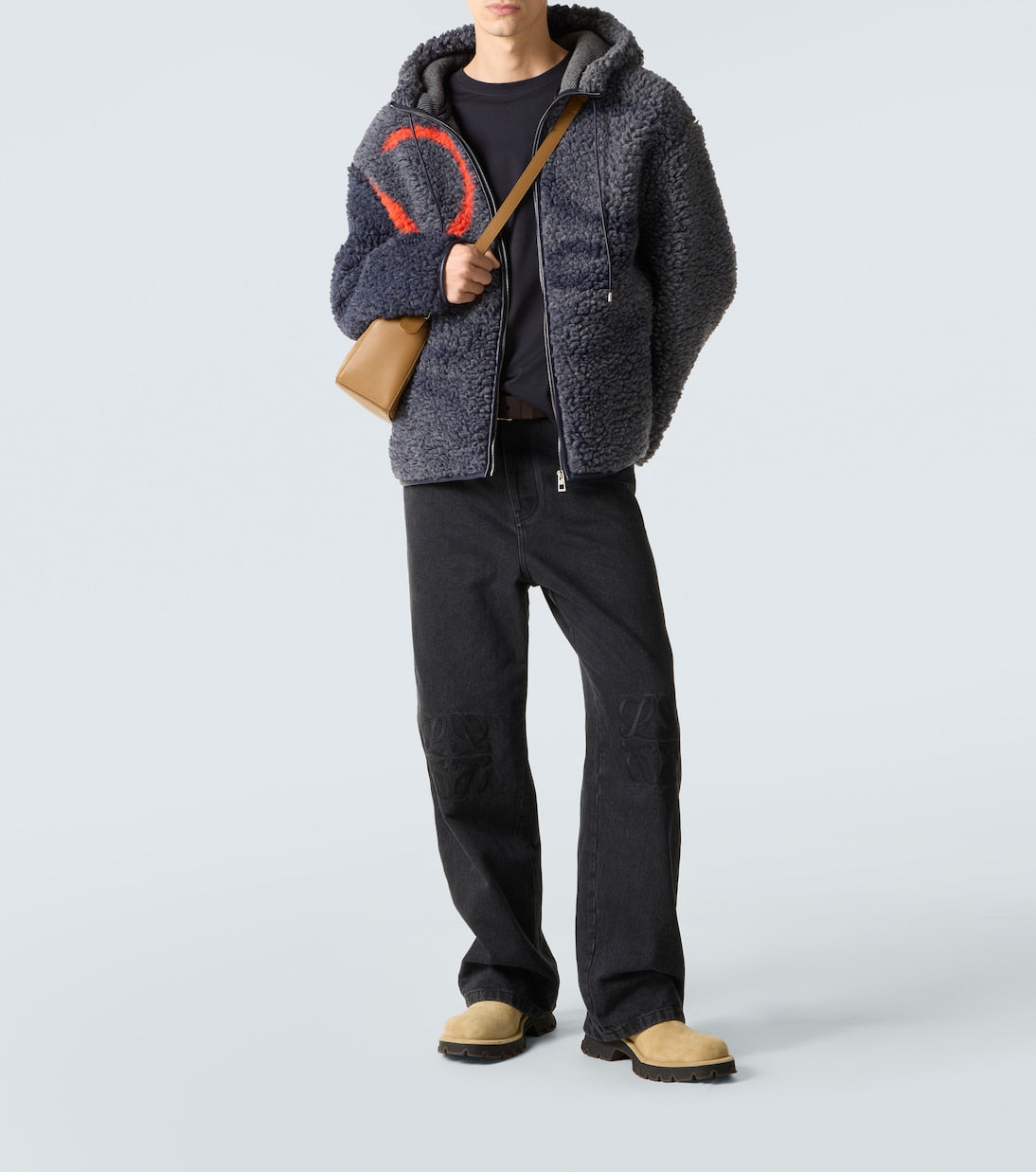 Loewe - Anagram fleece jacquard jacket