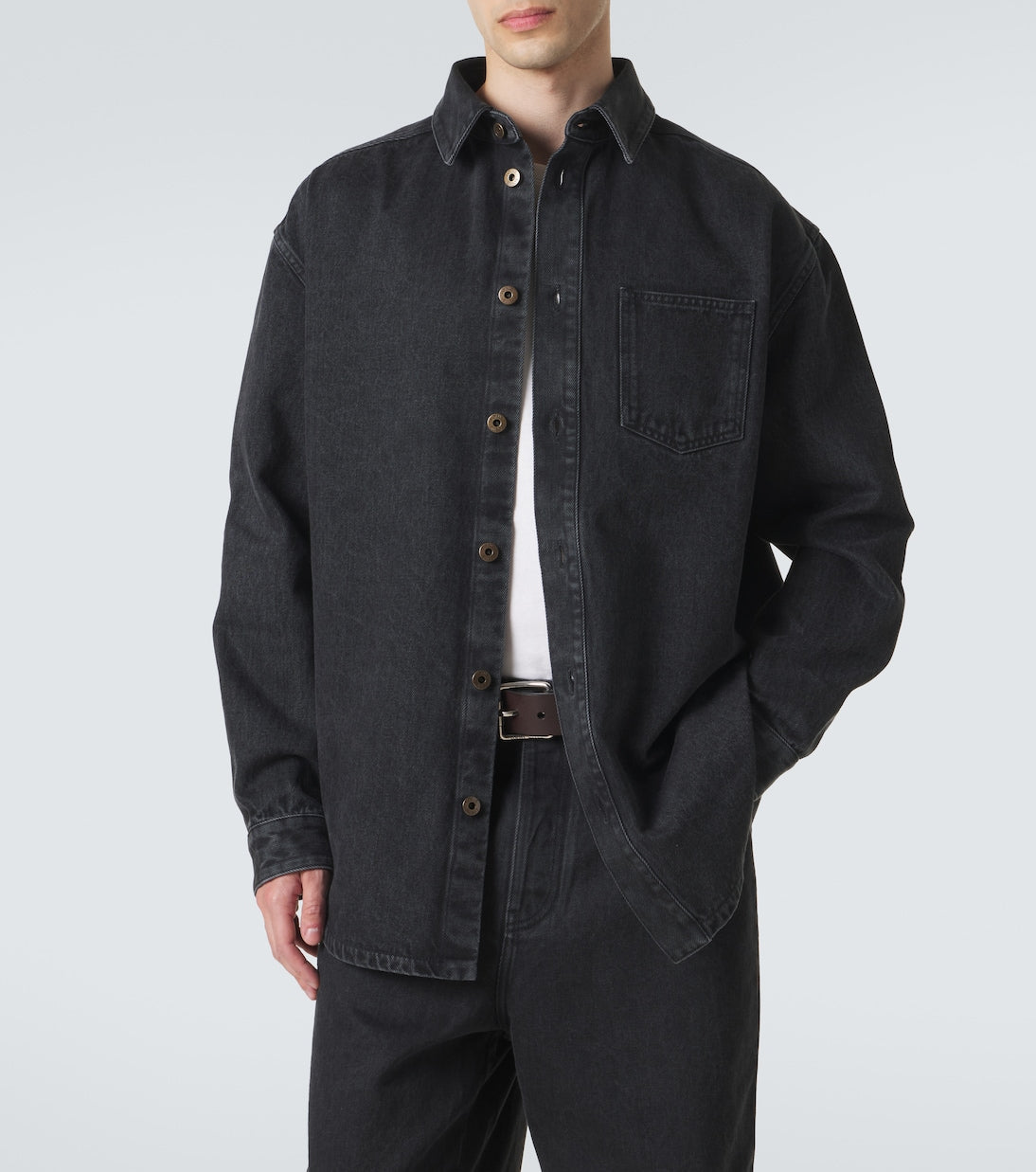 Loewe - Anagram denim overshirt