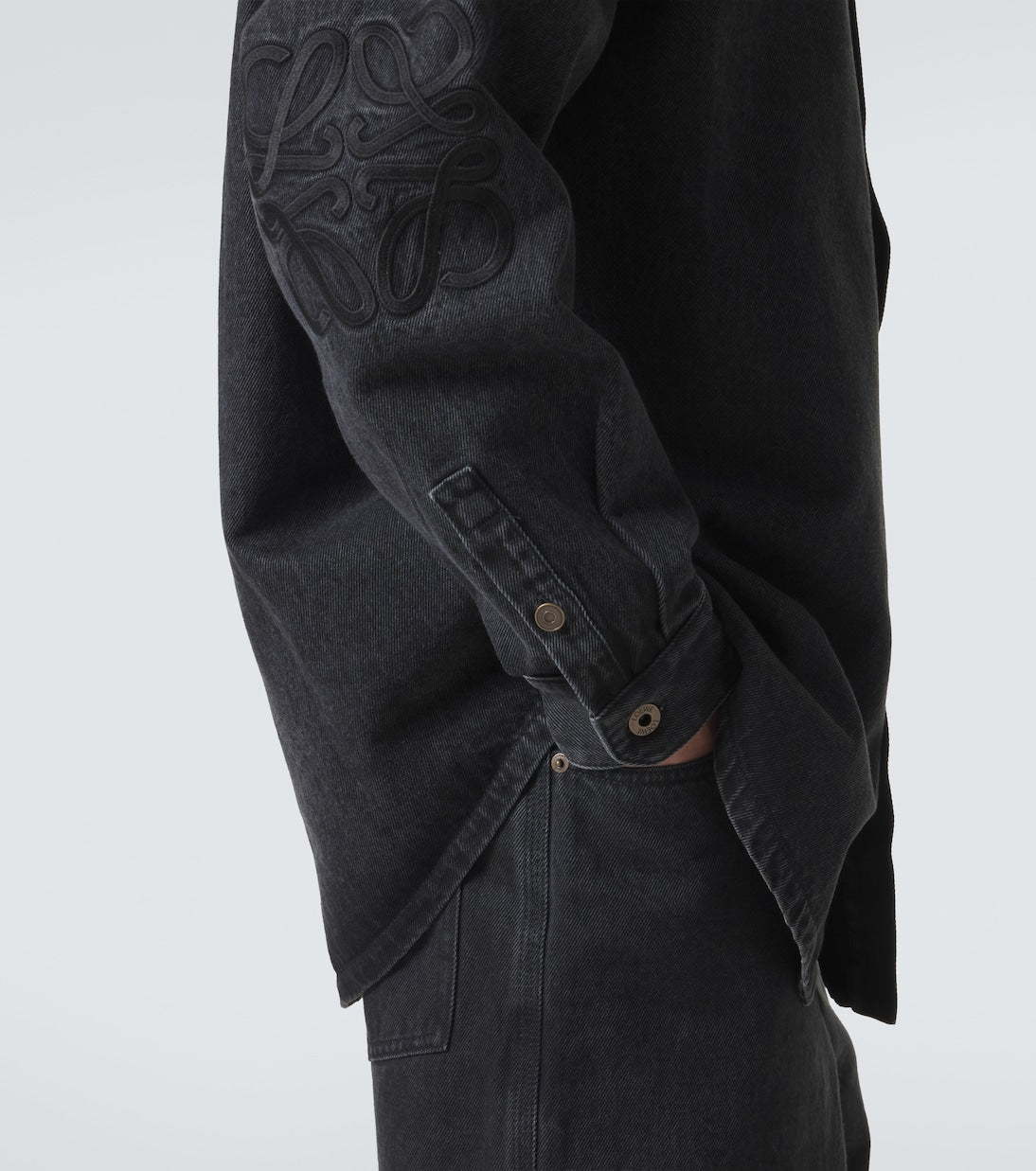 Loewe - Anagram denim overshirt