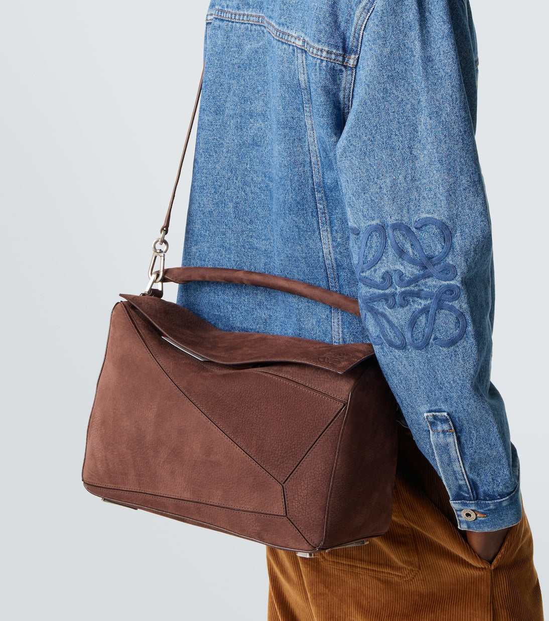 Loewe - Puzzle Large leather shoulder bag