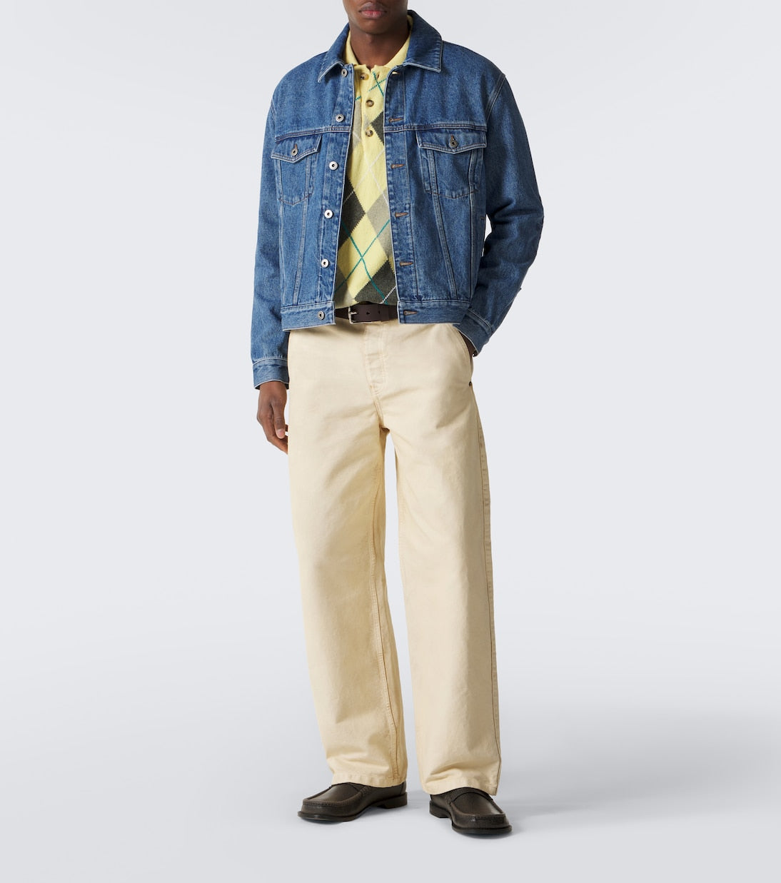 Loewe - Campo leather penny loafers