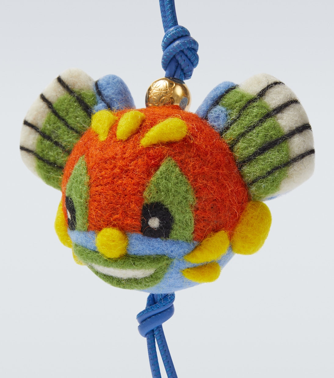 Loewe - x Louis Wain Knight Cat wool bag charm