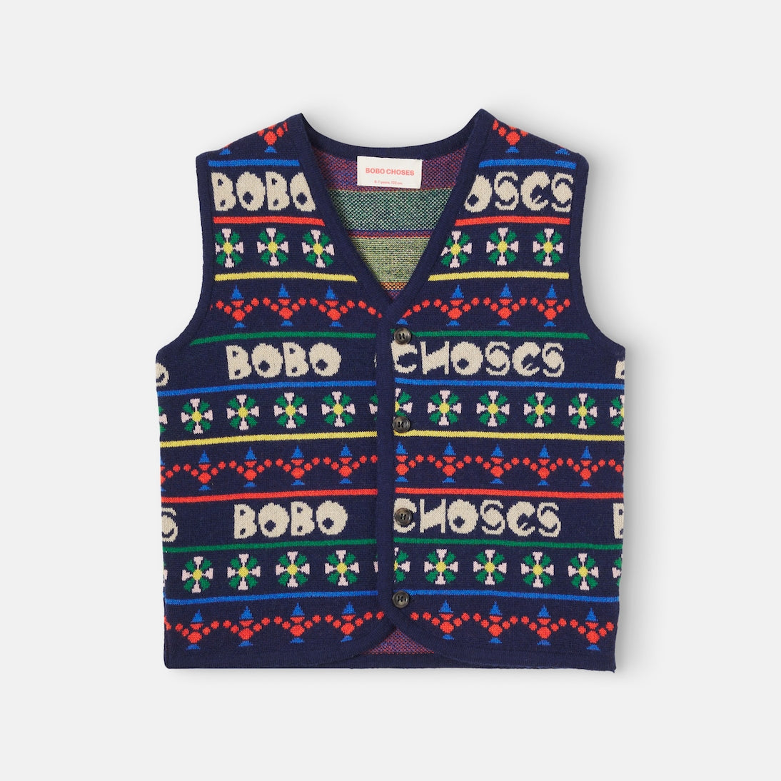 Bobo Choses - Buttoned sweater vest