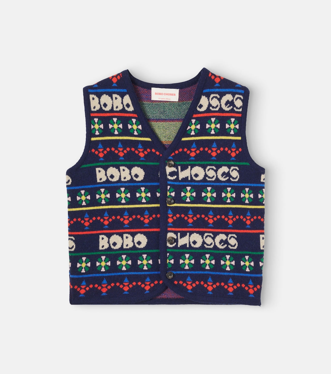 Bobo Choses - Buttoned sweater vest