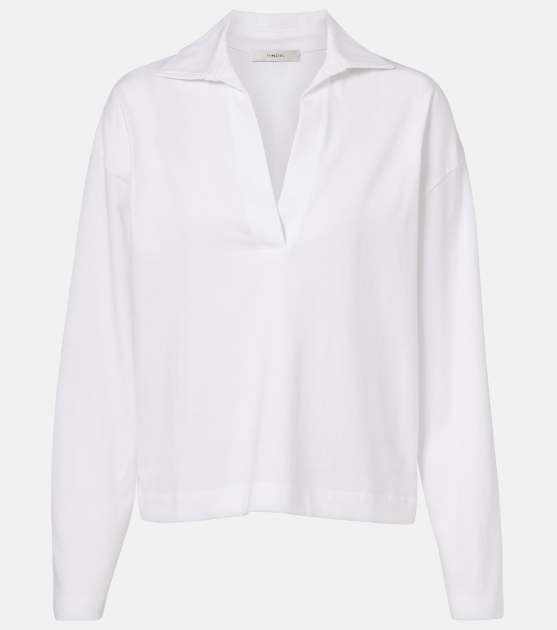 Vince - Cotton polo shirt