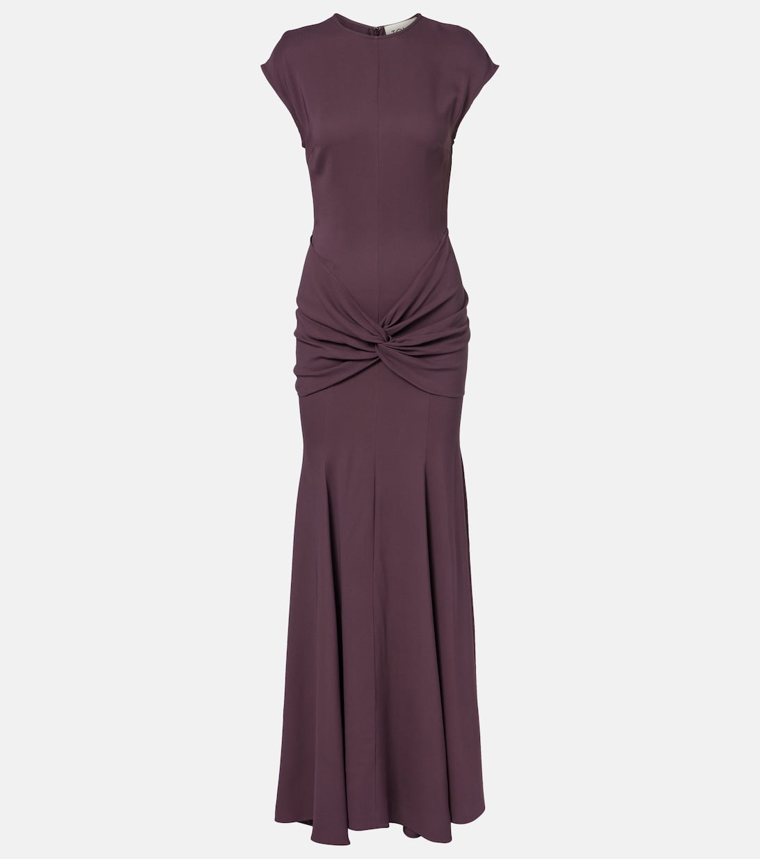 Tove - Ames gathered jersey maxi dress