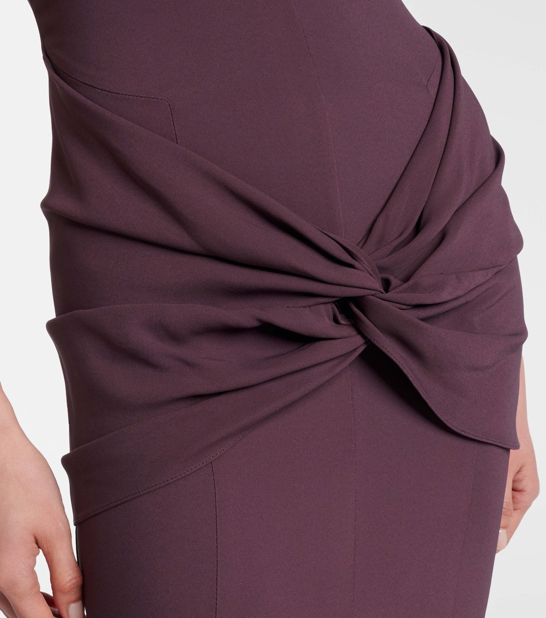 Tove - Ames gathered jersey maxi dress