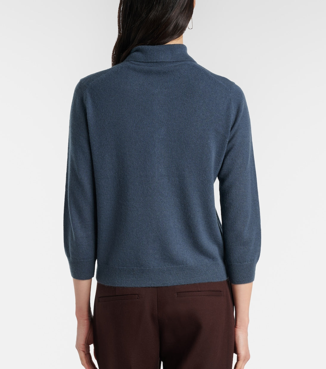 Vince - Cashmere and silk polo sweater