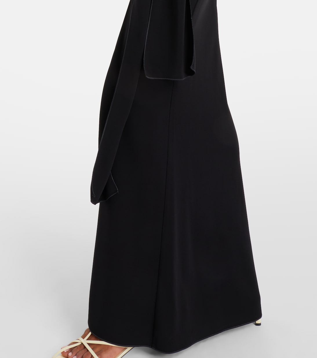 Sportmax - Cutout jersey maxi dress