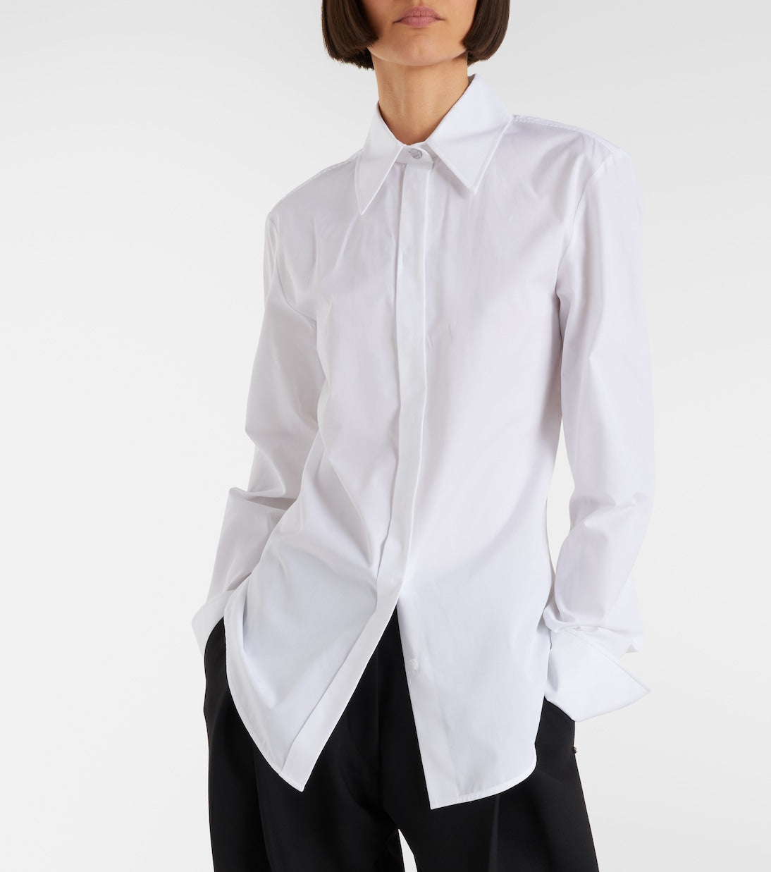 Sportmax - Cotton poplin shirt