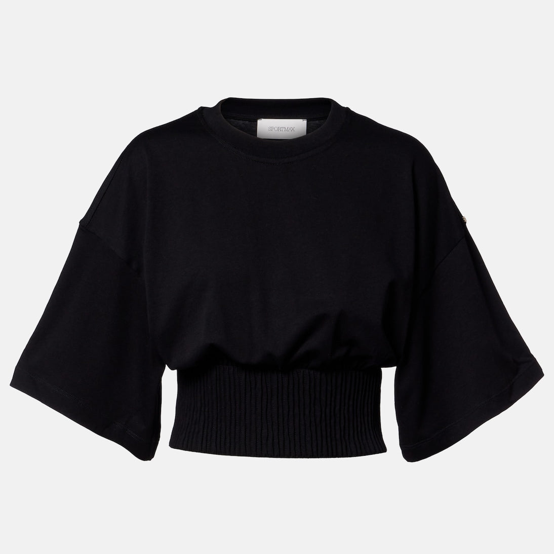 Sportmax - Fosco cotton jersey top
