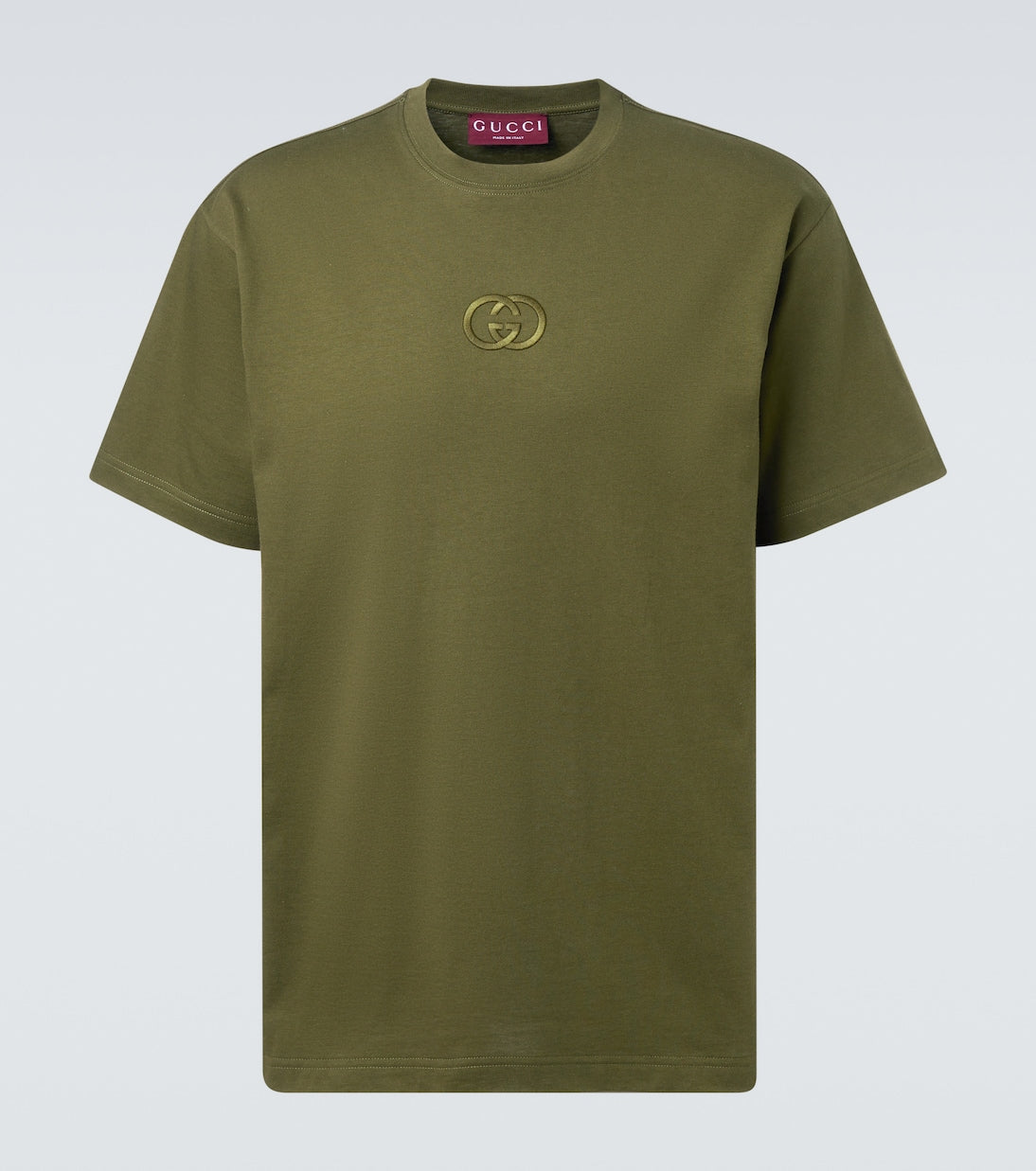 Gucci - Interlocking G cotton jersey T-shirt