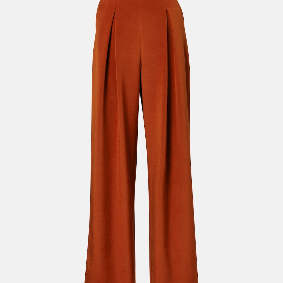 Max Mara - Palude silk-blend crêpe wide-leg pants