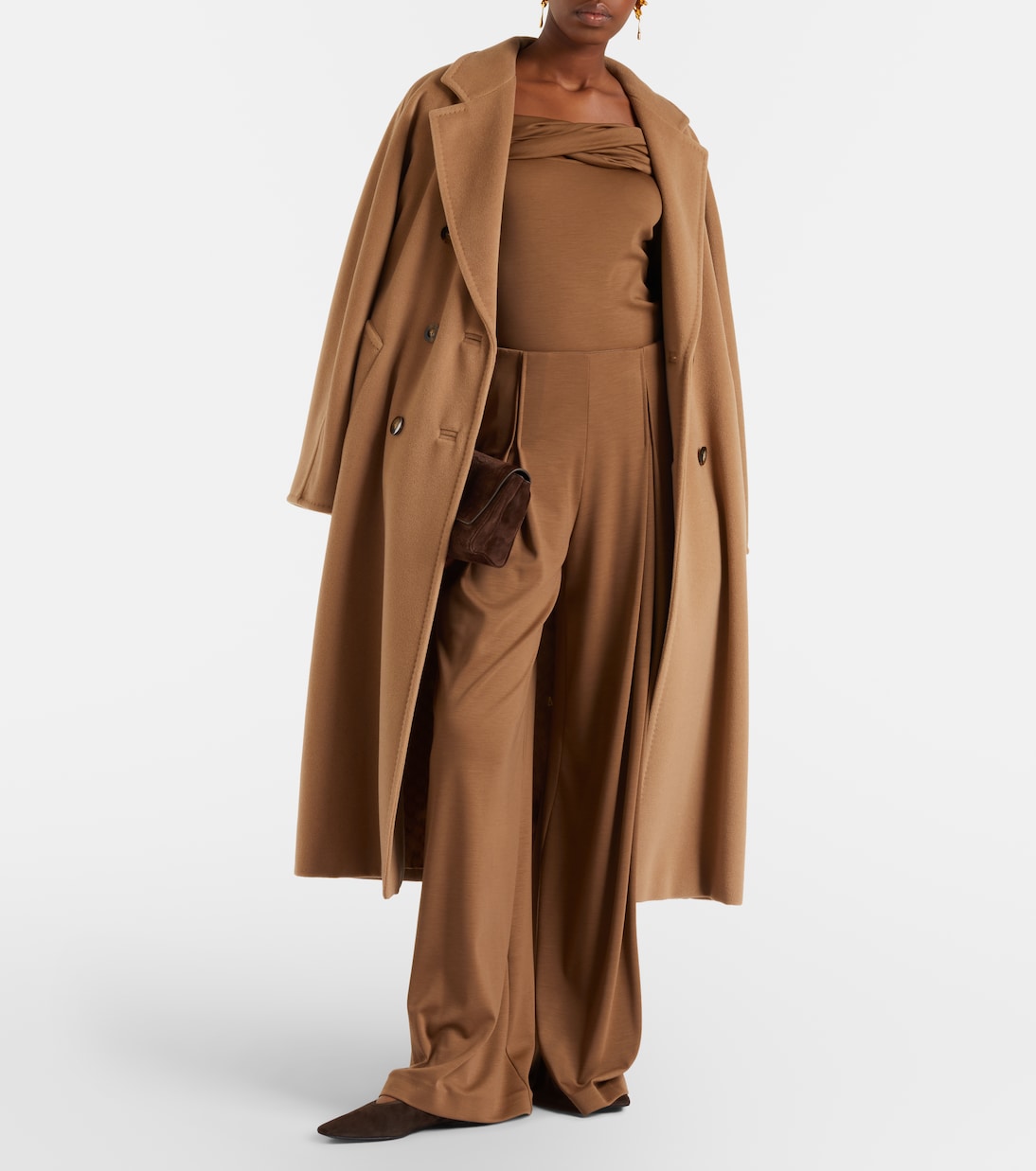 Max Mara - Cocco virgin wool wide-leg pants