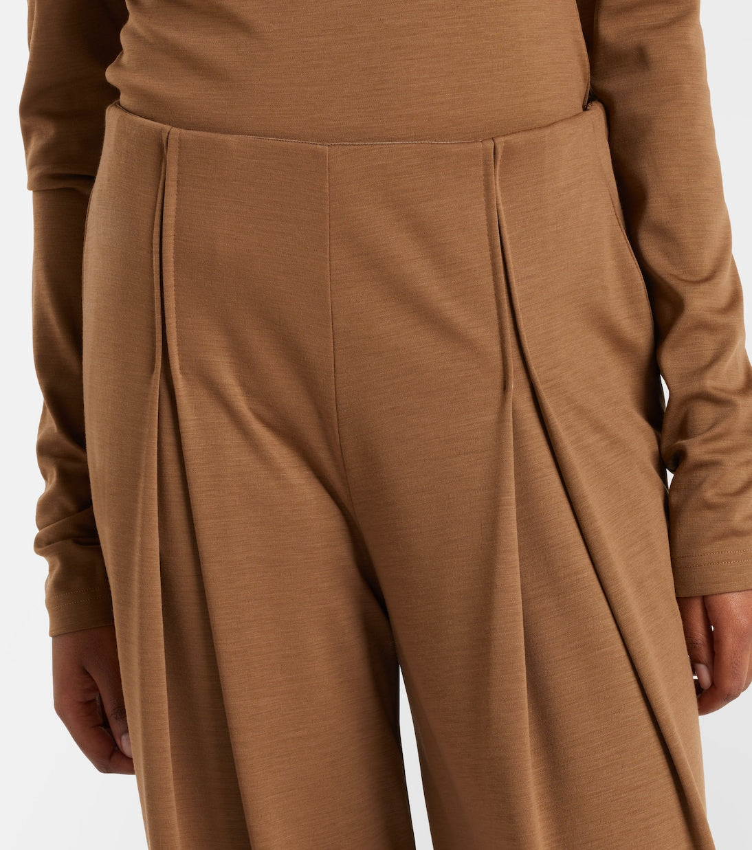 Max Mara - Cocco virgin wool wide-leg pants