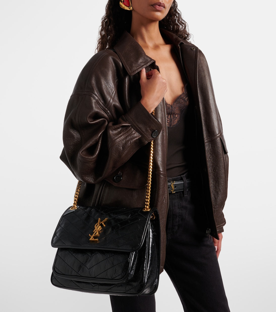 Saint Laurent - Niki Medium leather shoulder bag
