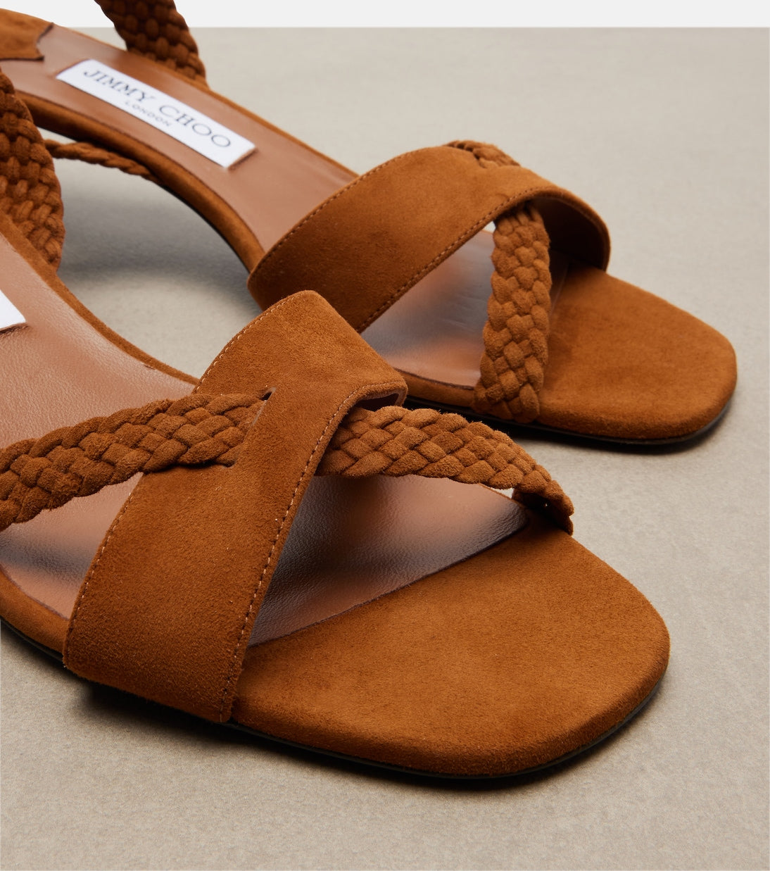 Jimmy Choo - Rori braided suede sandals