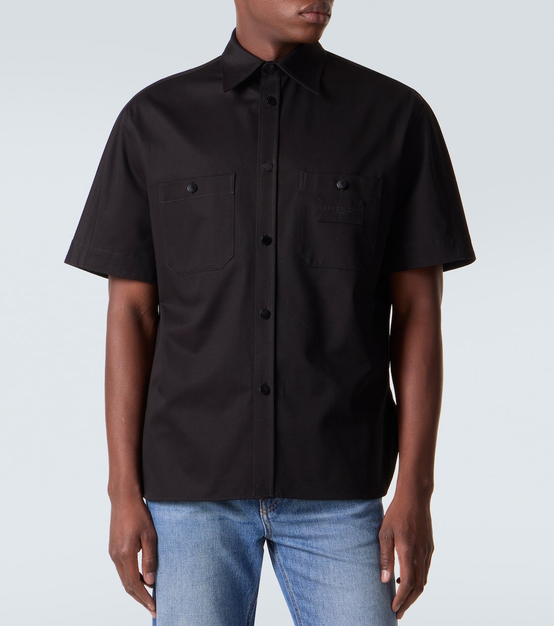 Givenchy - Cotton twill bowling shirt