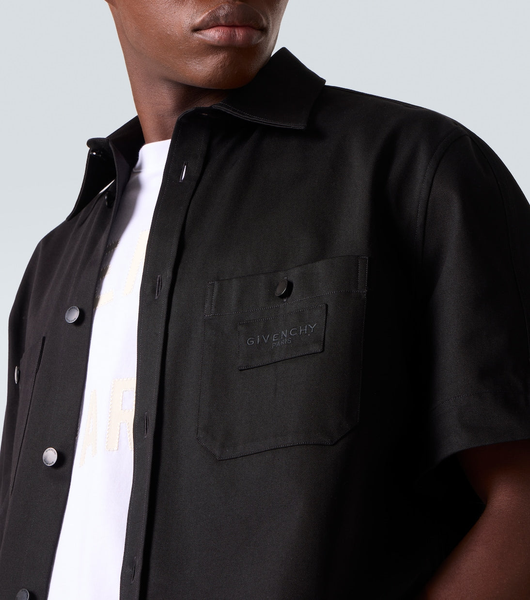 Givenchy - Cotton twill bowling shirt