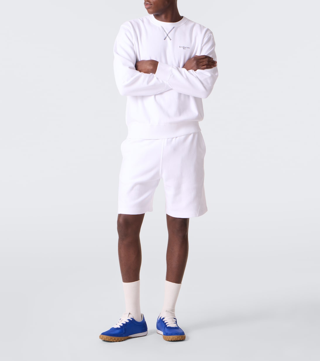 Givenchy - Glide suede-trimmed sneakers