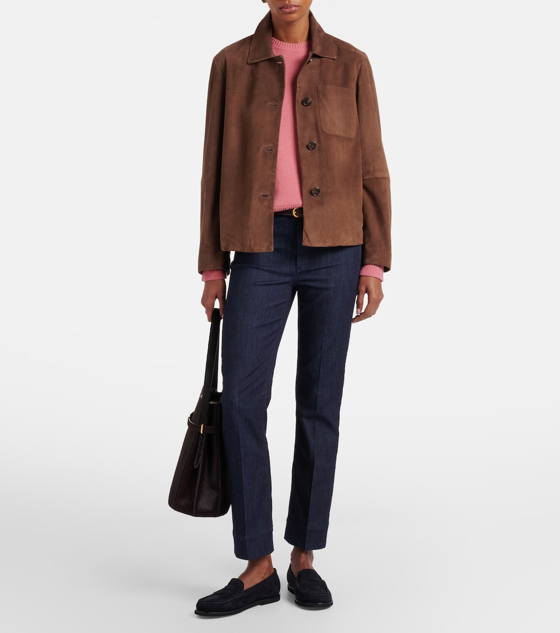 'S Max Mara - Diana cotton-blend slim pants