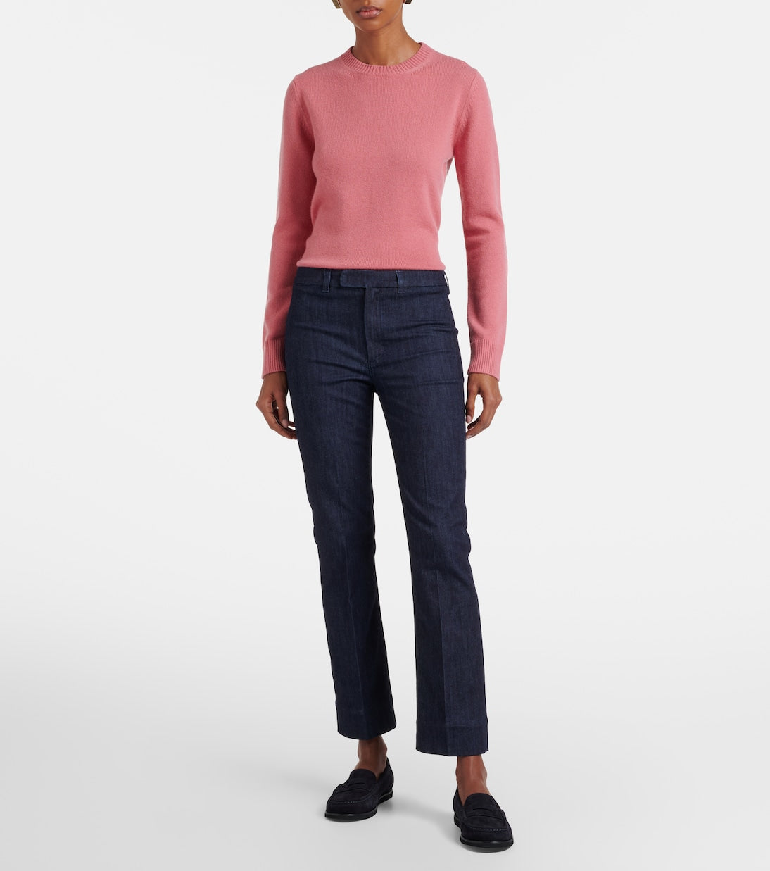'S Max Mara - Diana cotton-blend slim pants