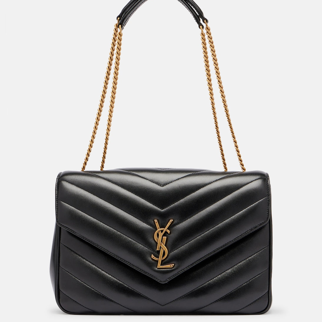 Saint Laurent - Loulou Large leather shoulder bag