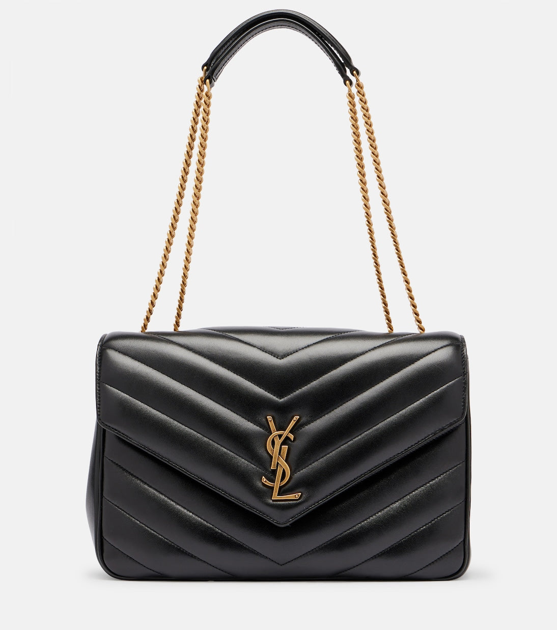 Saint Laurent - Loulou Large leather shoulder bag