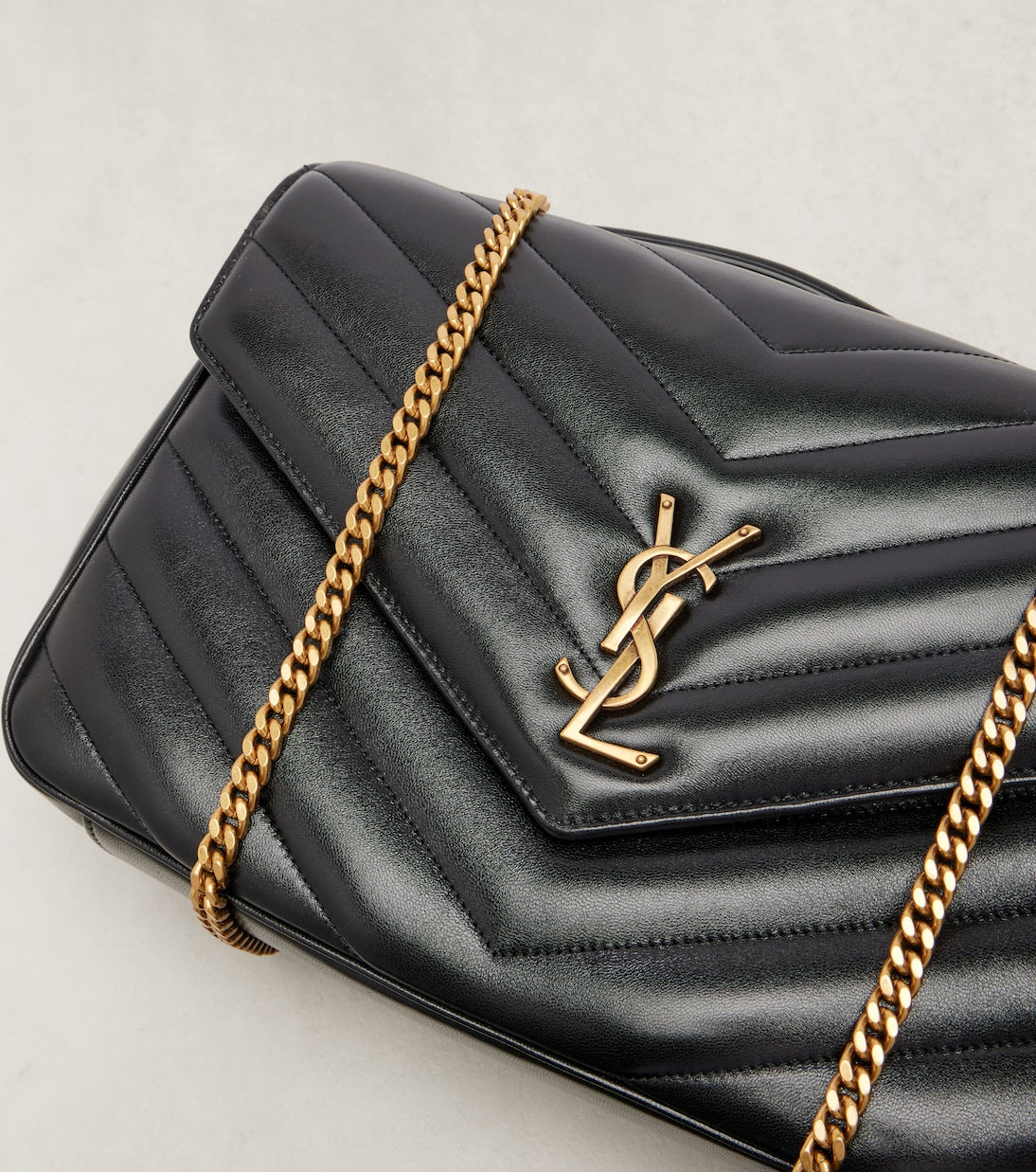 Saint Laurent - Loulou Large leather shoulder bag