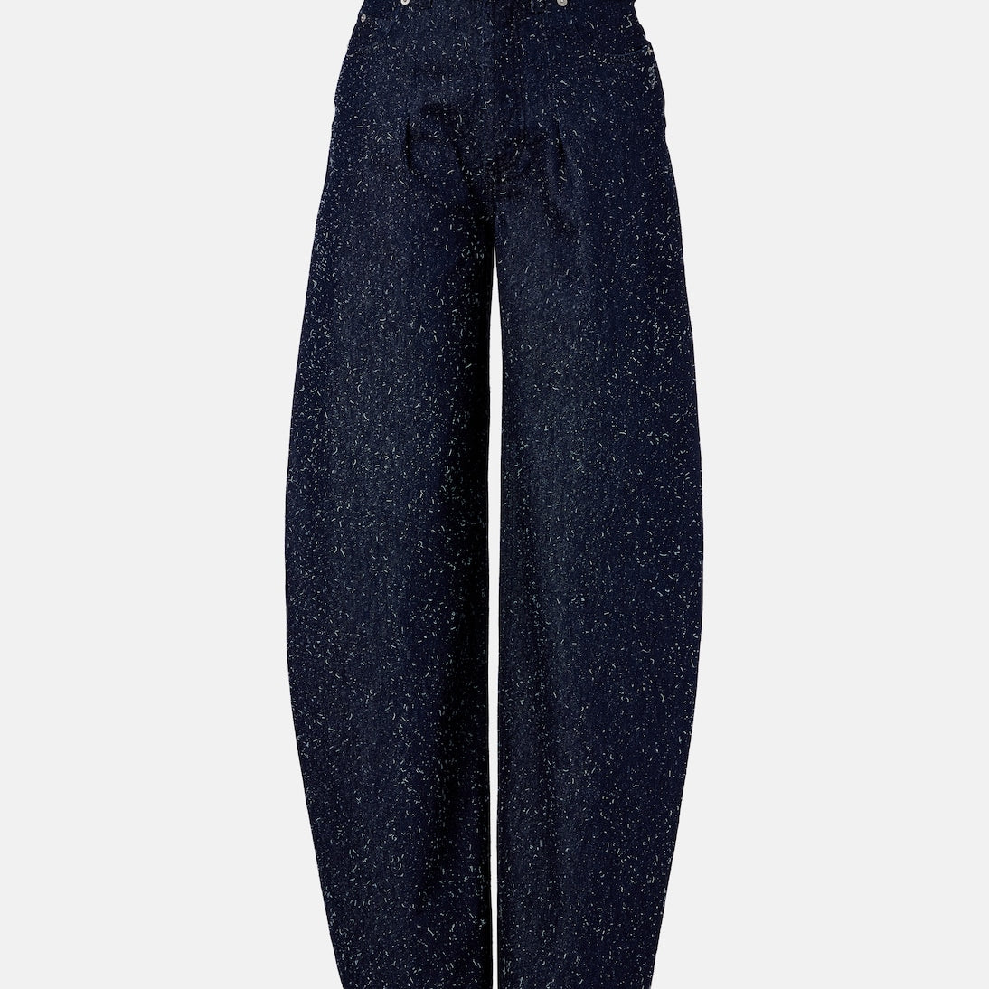 Jacquemus - Logo barrel-leg jeans