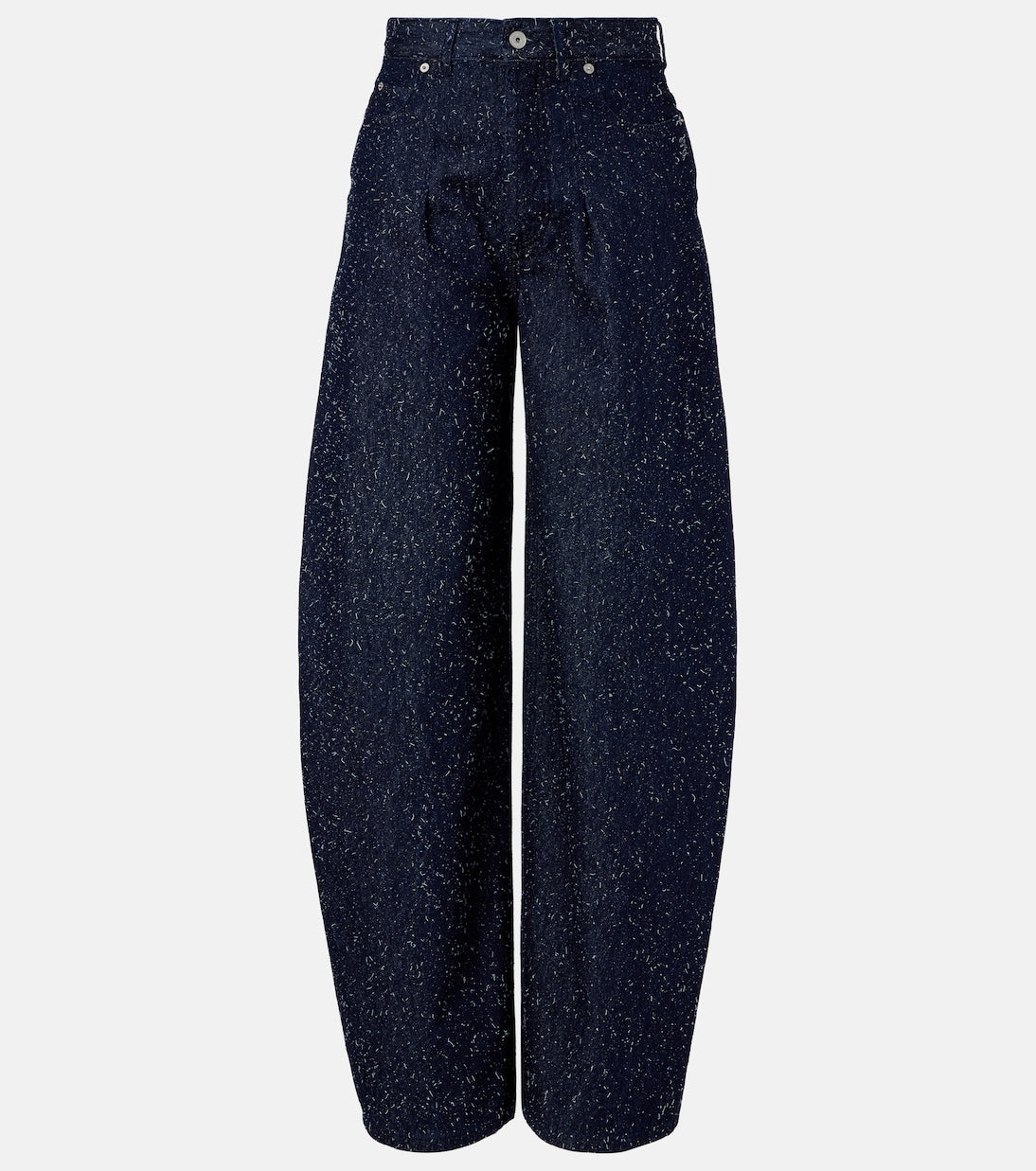Jacquemus - Logo barrel-leg jeans