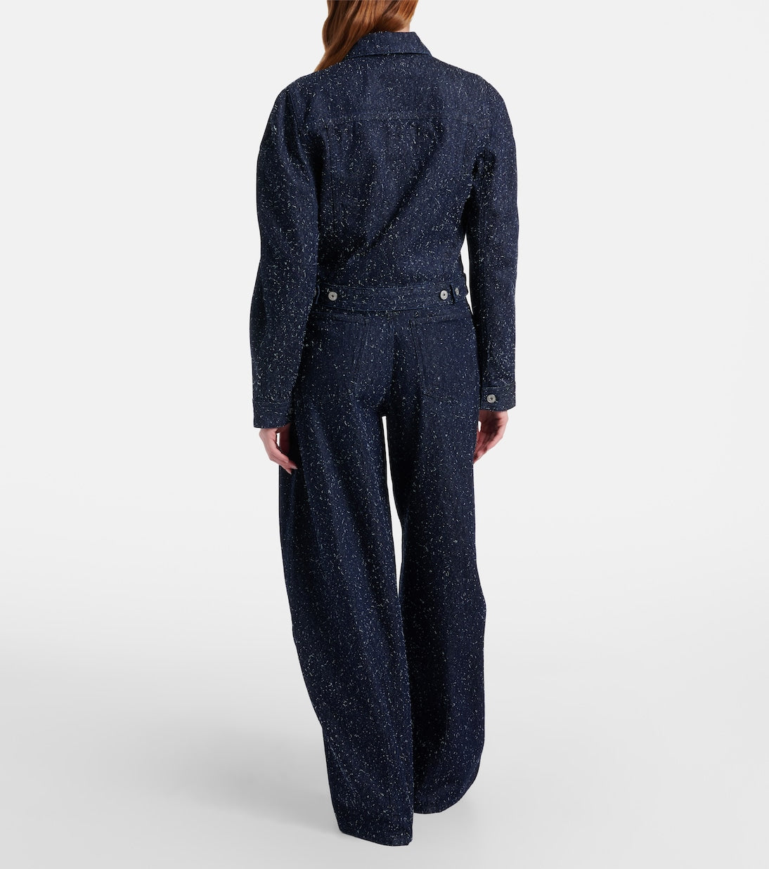 Jacquemus - Logo barrel-leg jeans