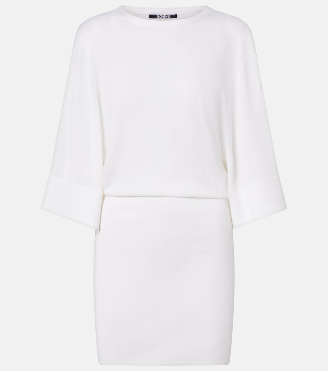 Jacquemus - Mananco wool and silk minidress