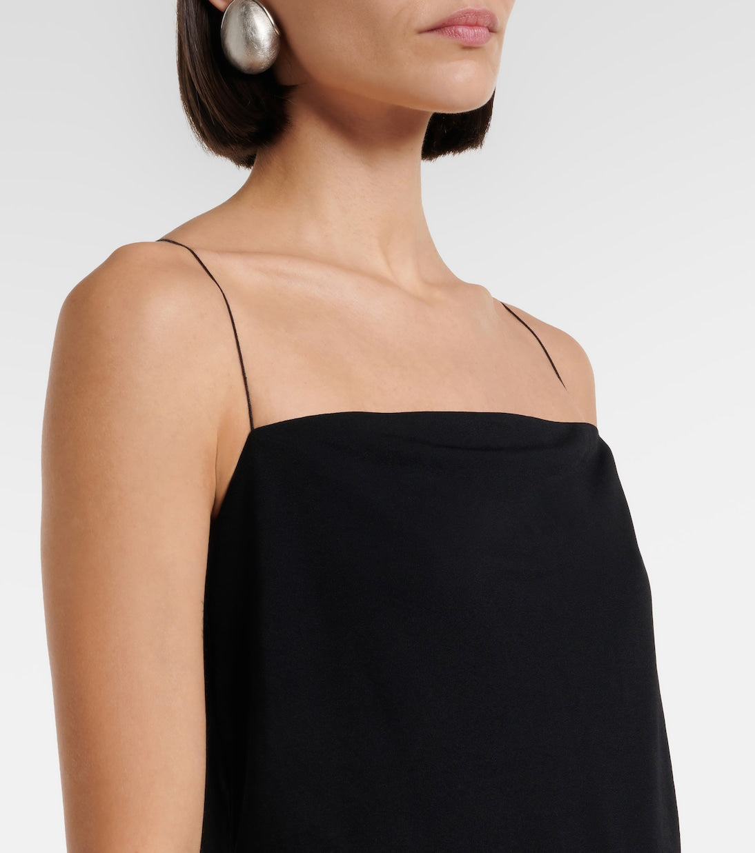 Jacquemus - Abiha gathered jersey midi dress