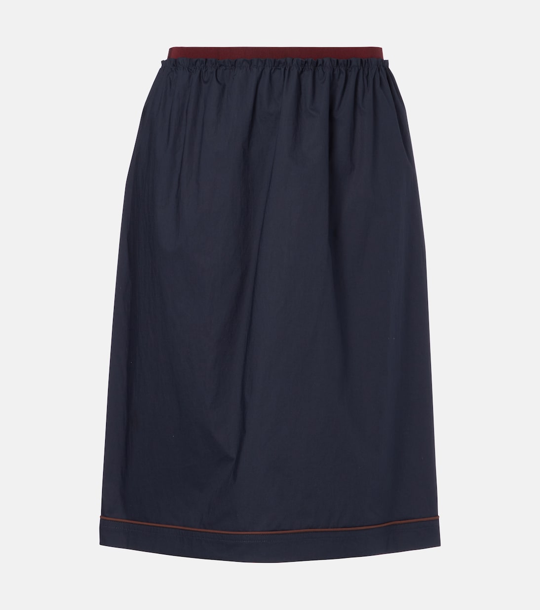 Plan C - Cotton midi skirt