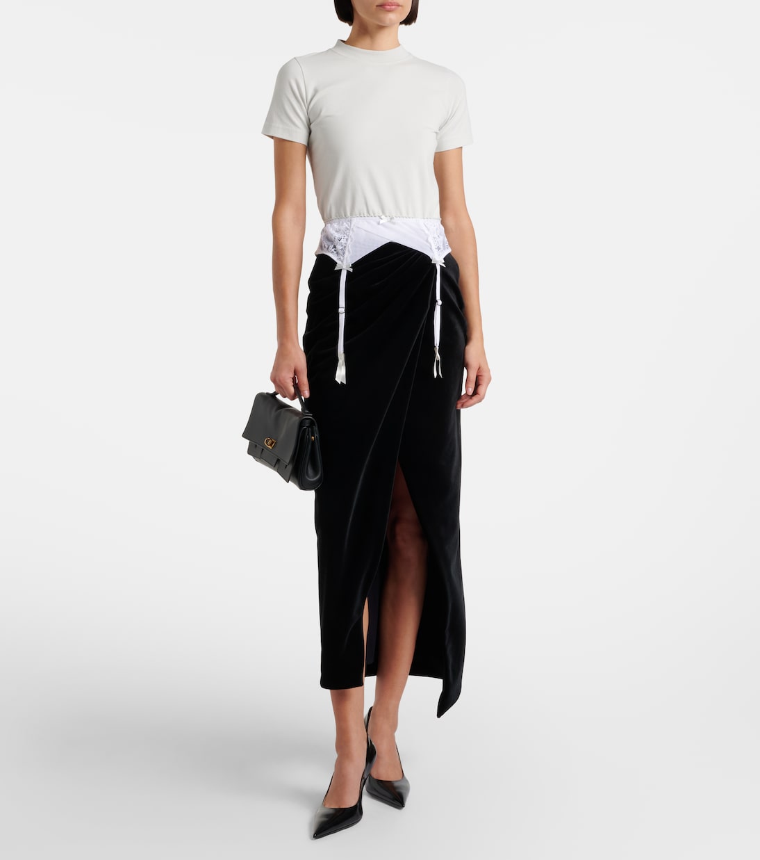 Balenciaga - Avenue 90 leather pumps