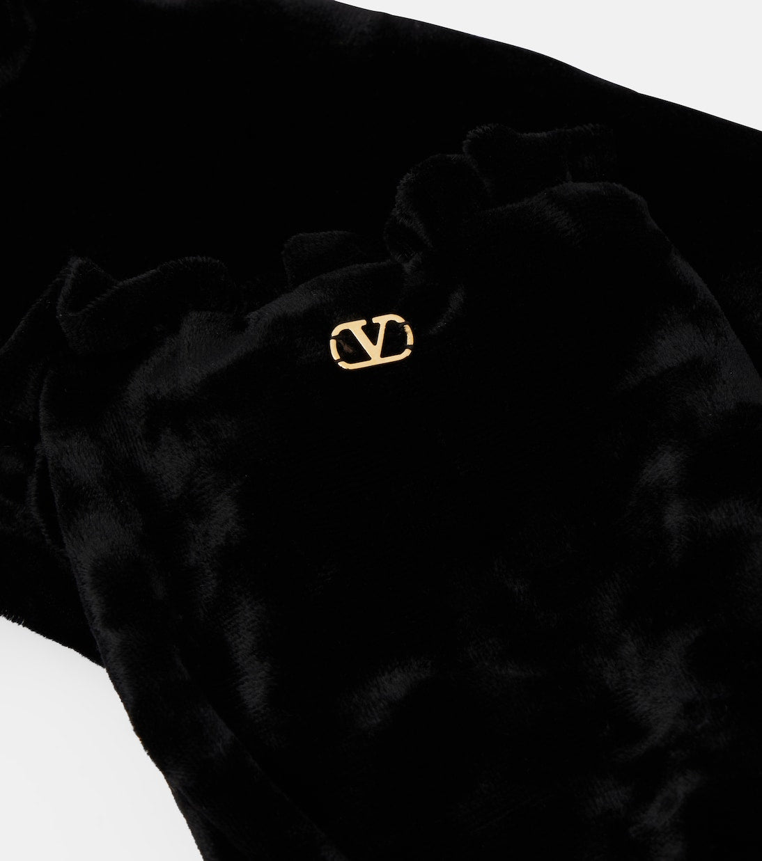 Valentino Garavani - VLogo velvet gloves