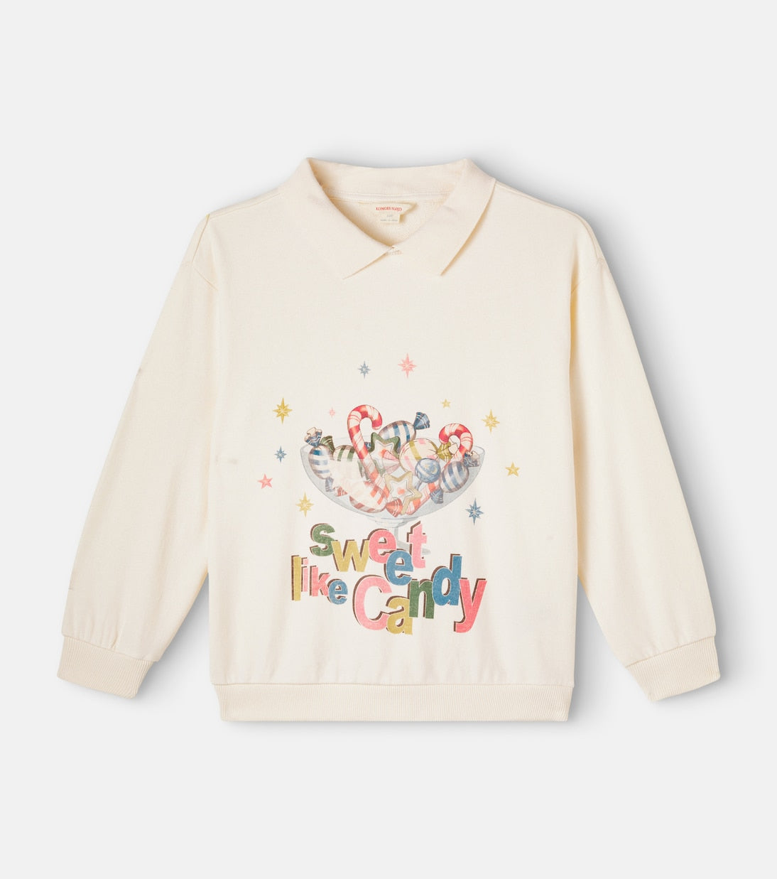Konges Sløjd - Spotty printed cotton jersey sweatshirt
