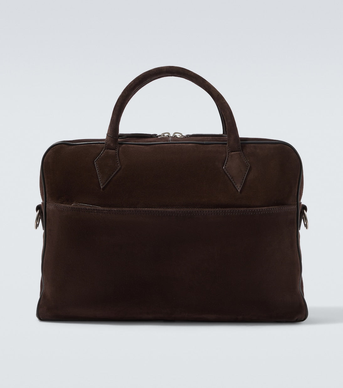 Métier - Closer Slim suede briefcase