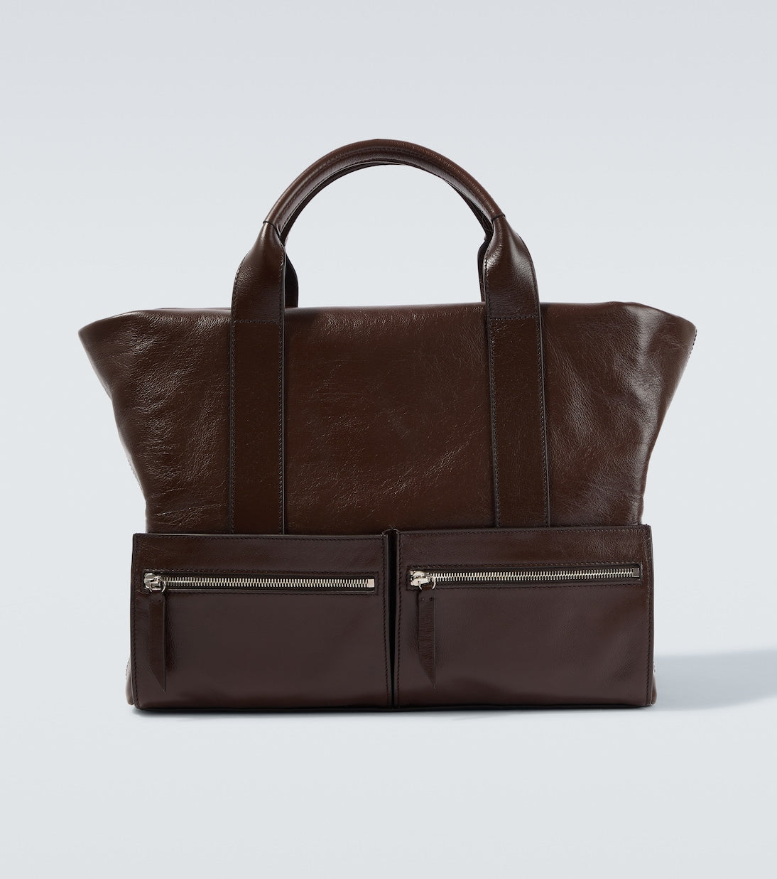 Métier - Racer 40 leather messenger bag