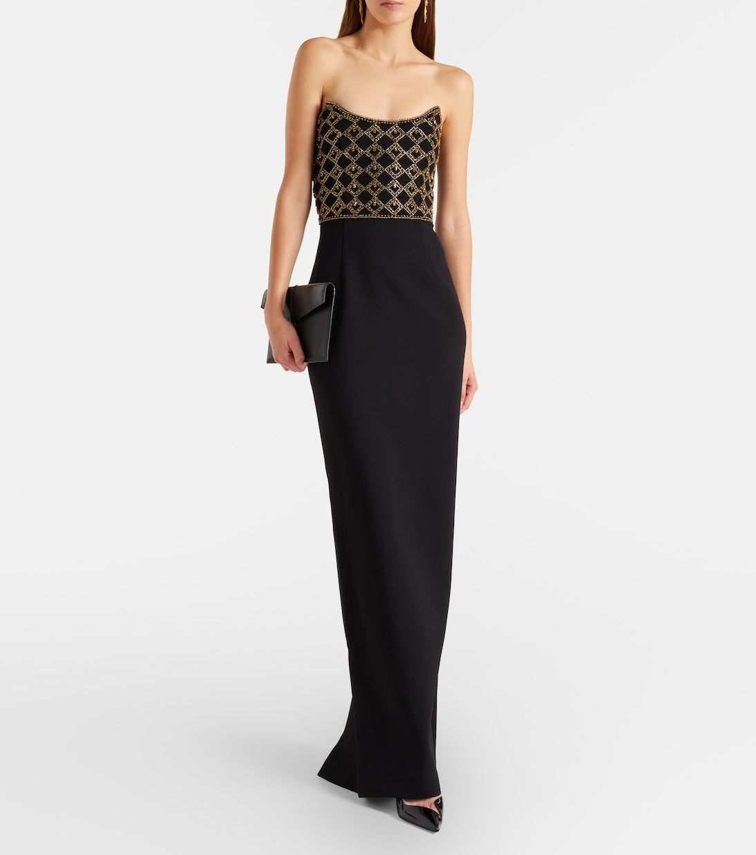 Rebecca Vallance - Vesper embellished corset gown
