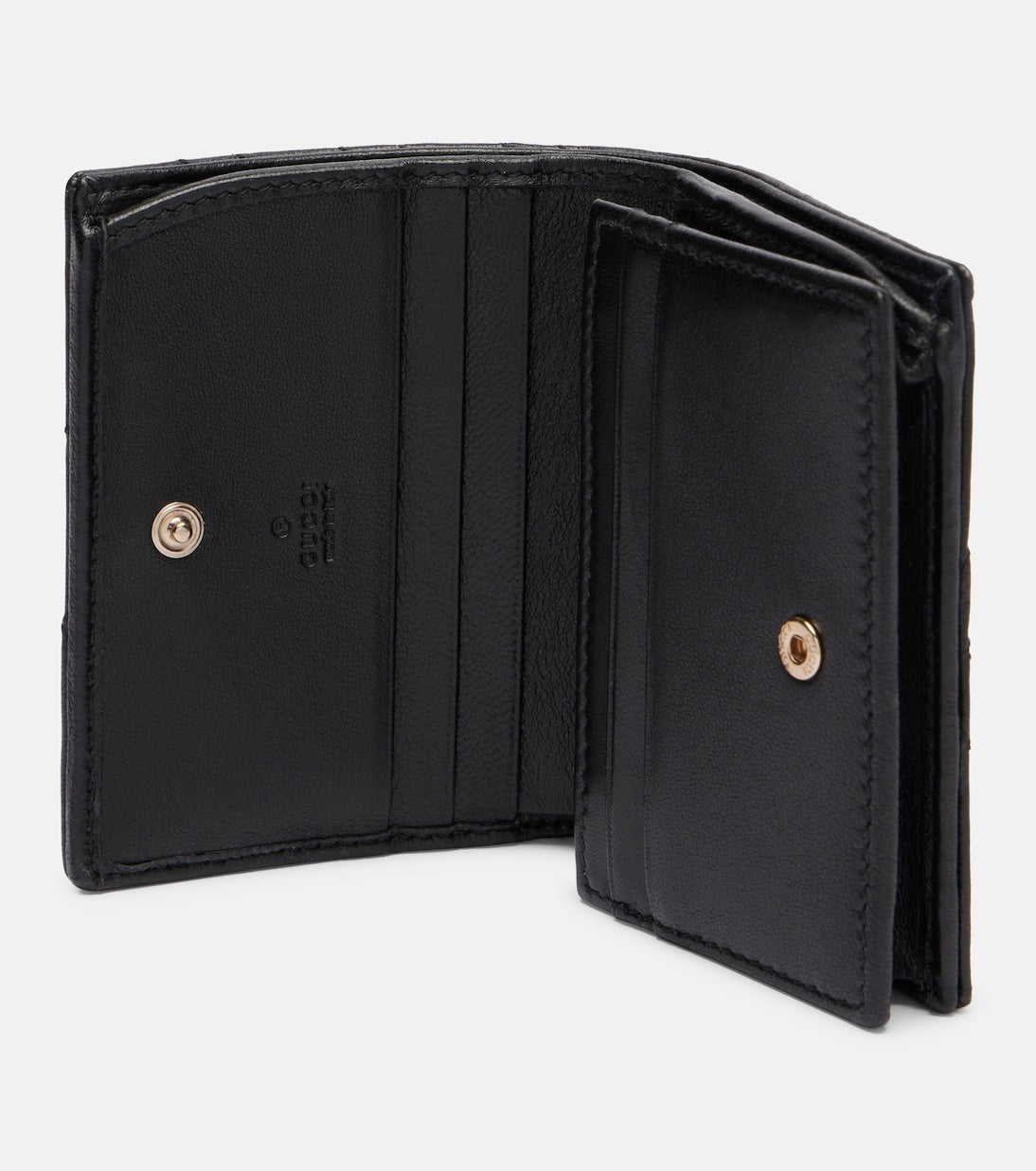 Gucci - GG leather bifold wallet
