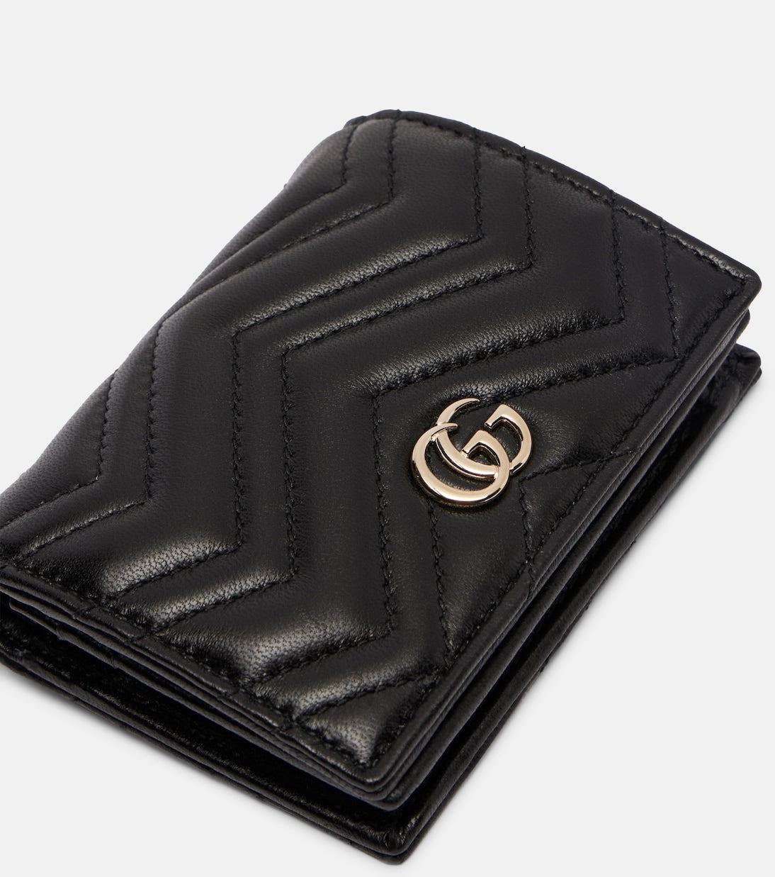 Gucci - GG leather bifold wallet