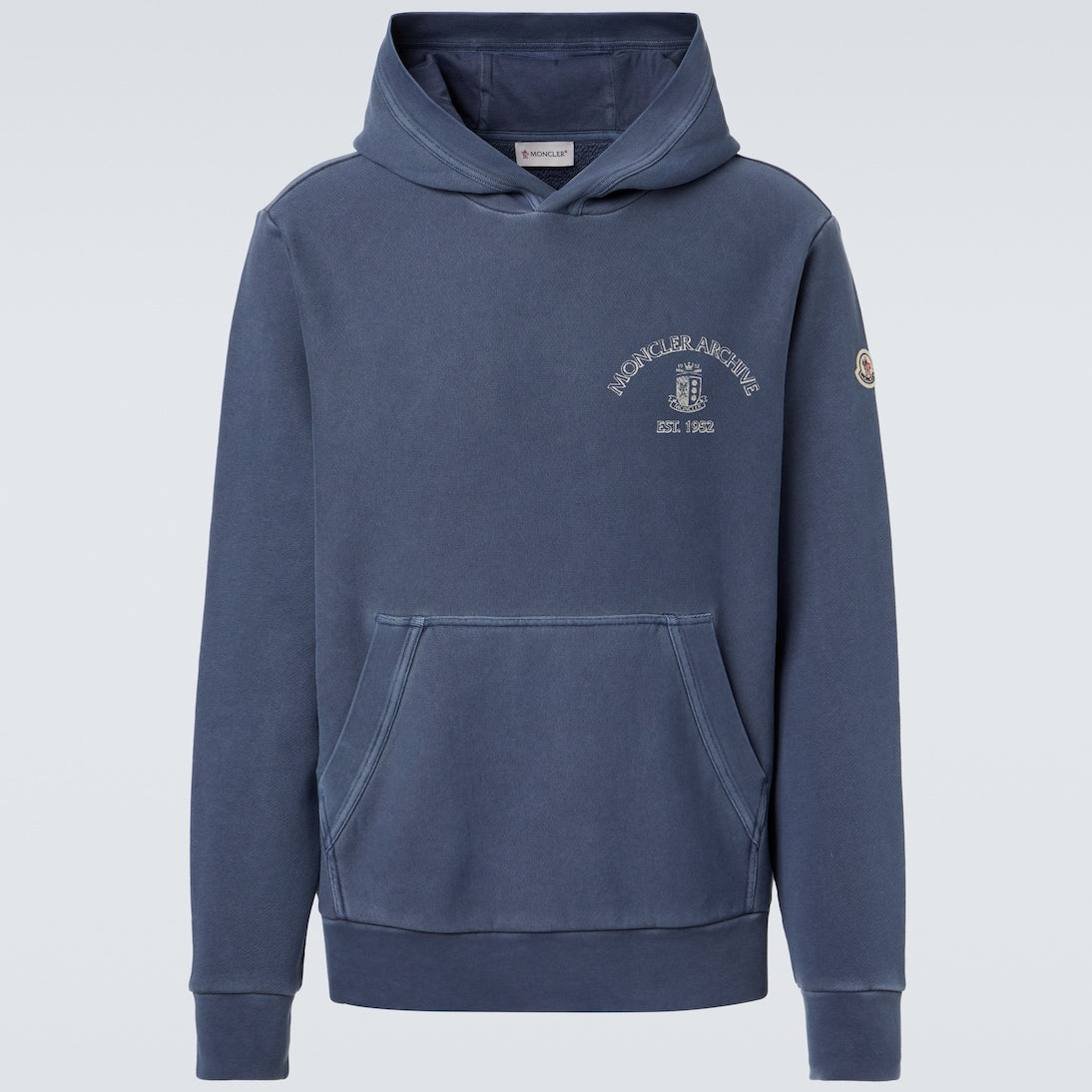 Moncler - Logo cotton hoodie