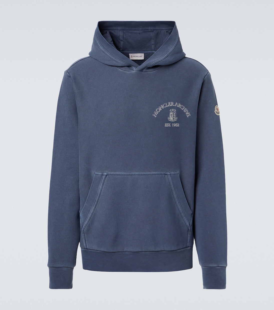 Moncler - Logo cotton hoodie