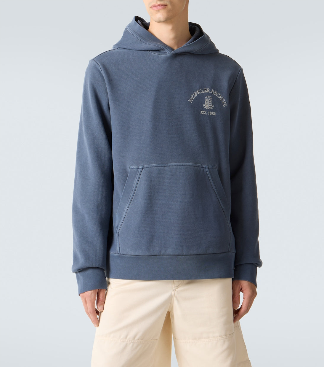 Moncler - Logo cotton hoodie