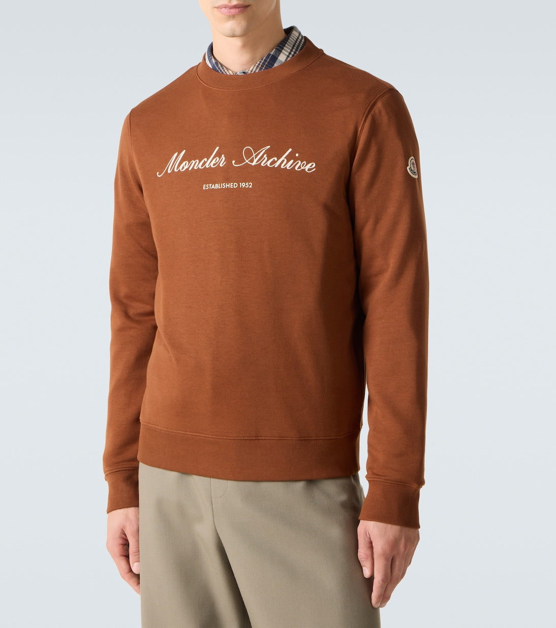 Moncler - Archivio logo cotton-blend sweatshirt